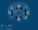 IAMS 06 с 6 x B737 2-местными симуляторами, Monitor / Proj 1